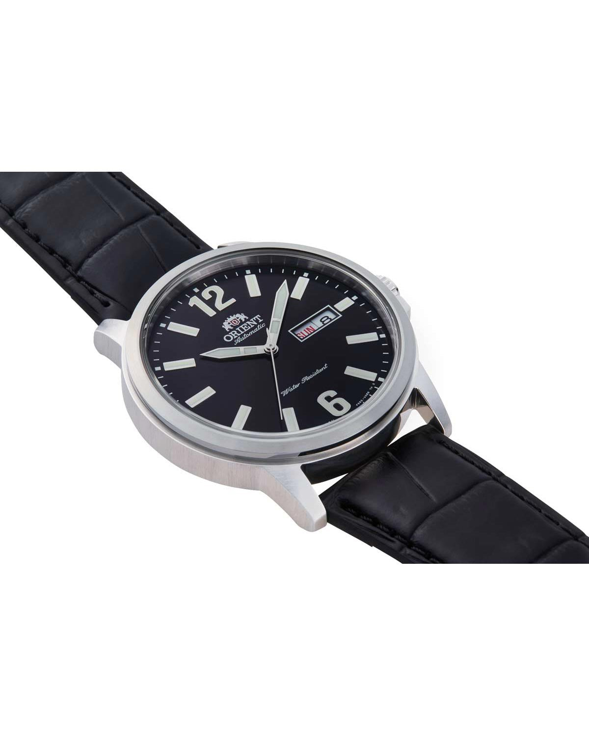 Ρολόι ORIENT Contemporary Automatic Black Leather Strap