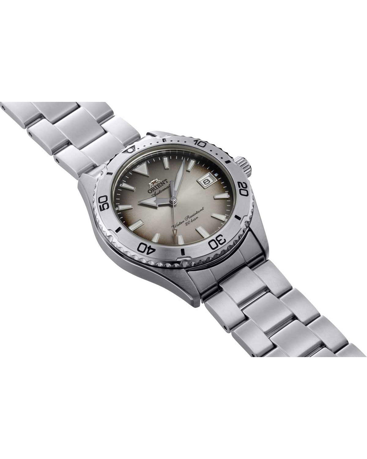 Ρολόι ORIENT Sports Mako 40 αυτόματο με ατσάλινο μπρασελέ