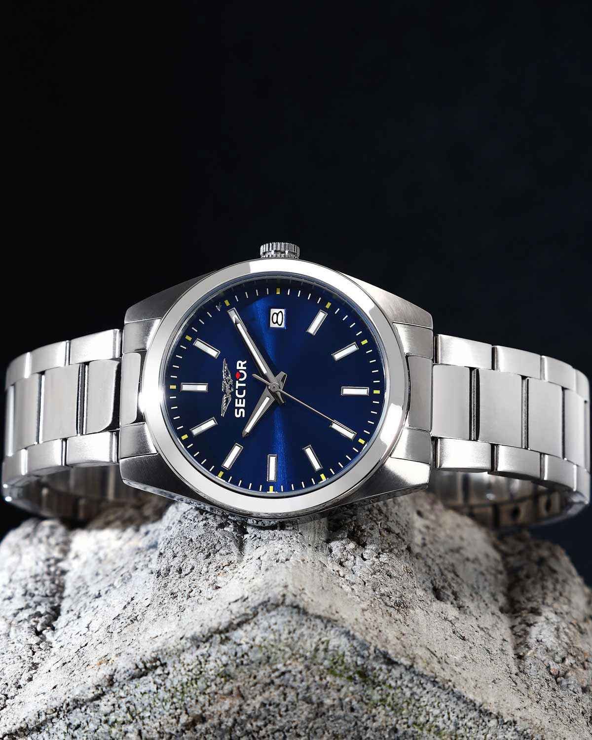 Ρολόι SECTOR 240 Silver Stainless Steel Bracelet