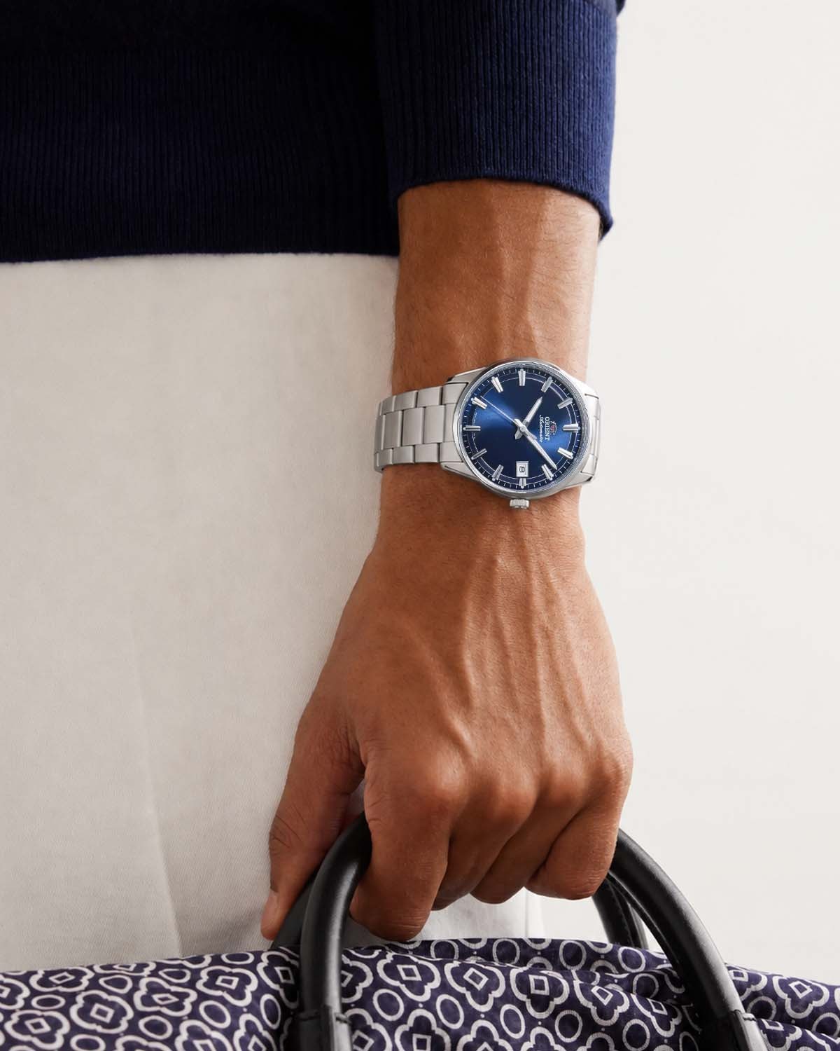 Ρολόι ORIENT Contemporary Stretto Automatic Silver Stainless Steel Bracelet