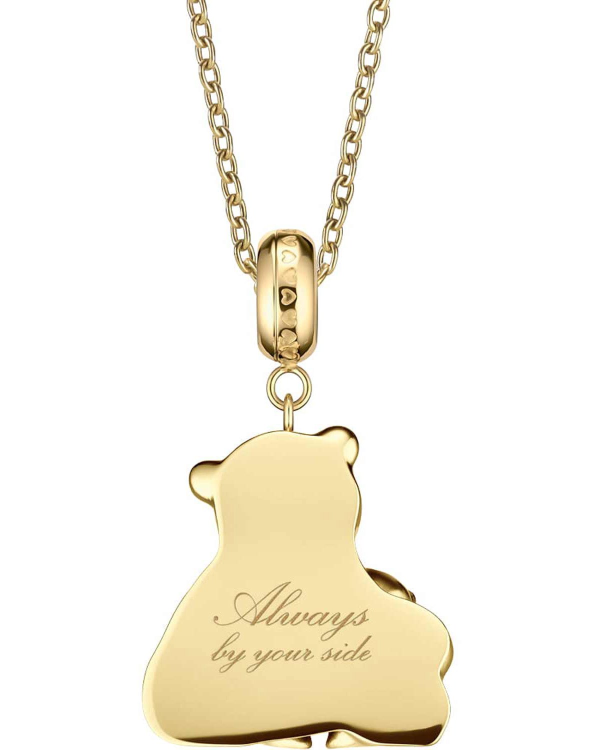Κολιέ BERING Polar Animals "Polar Bear Mom gold"