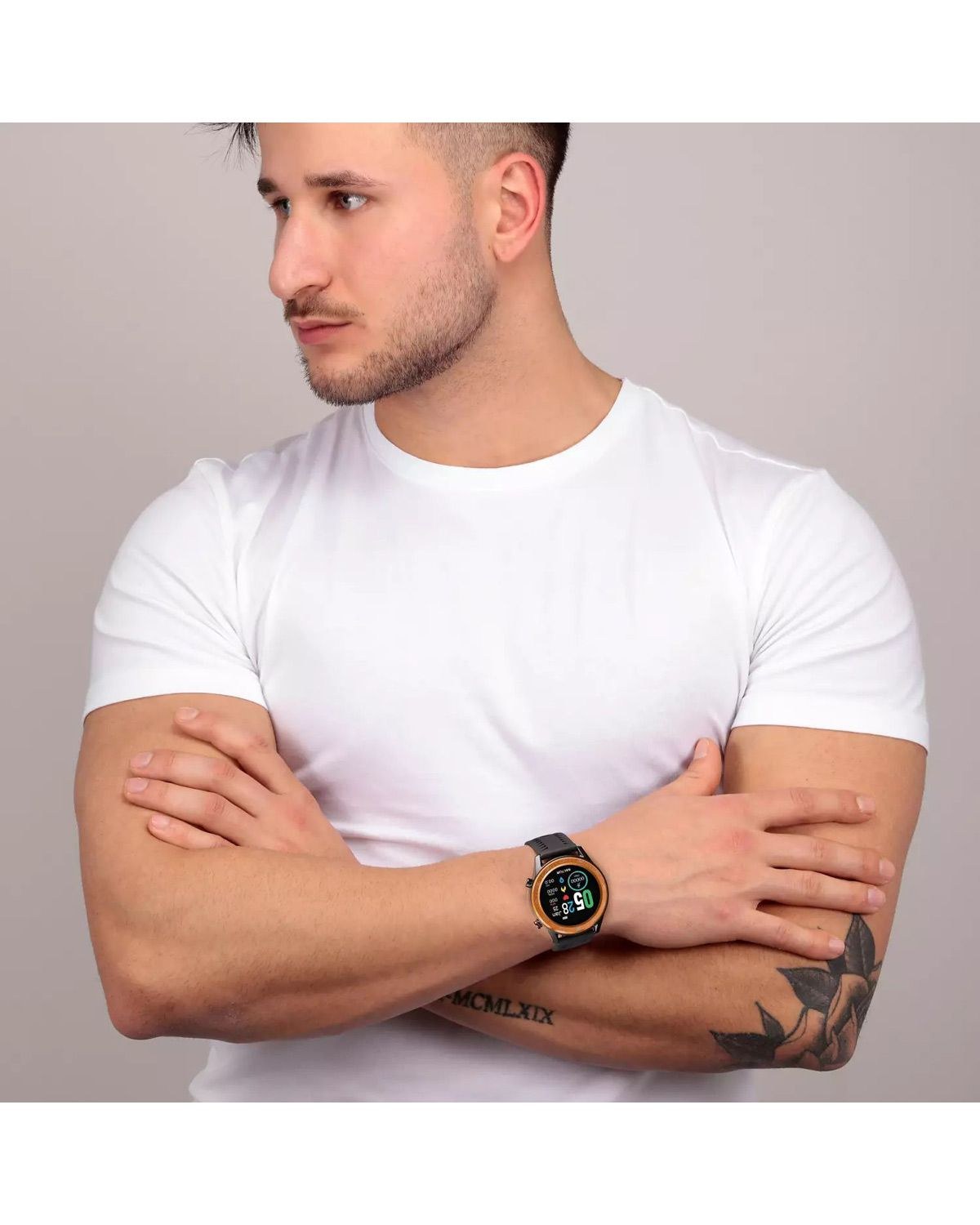 Ρολόι SECTOR S-02 Smartwatch Black Silicone Strap