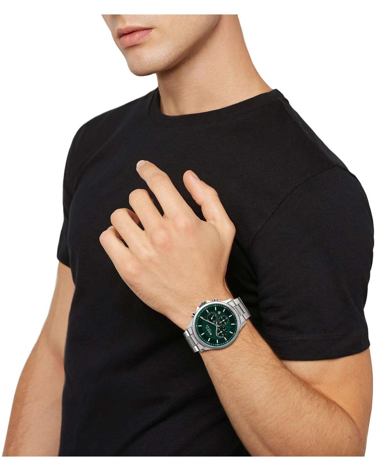 Ρολόι BREIL Tribe Kart Chronograph Silver Stainless Steel Bracelet