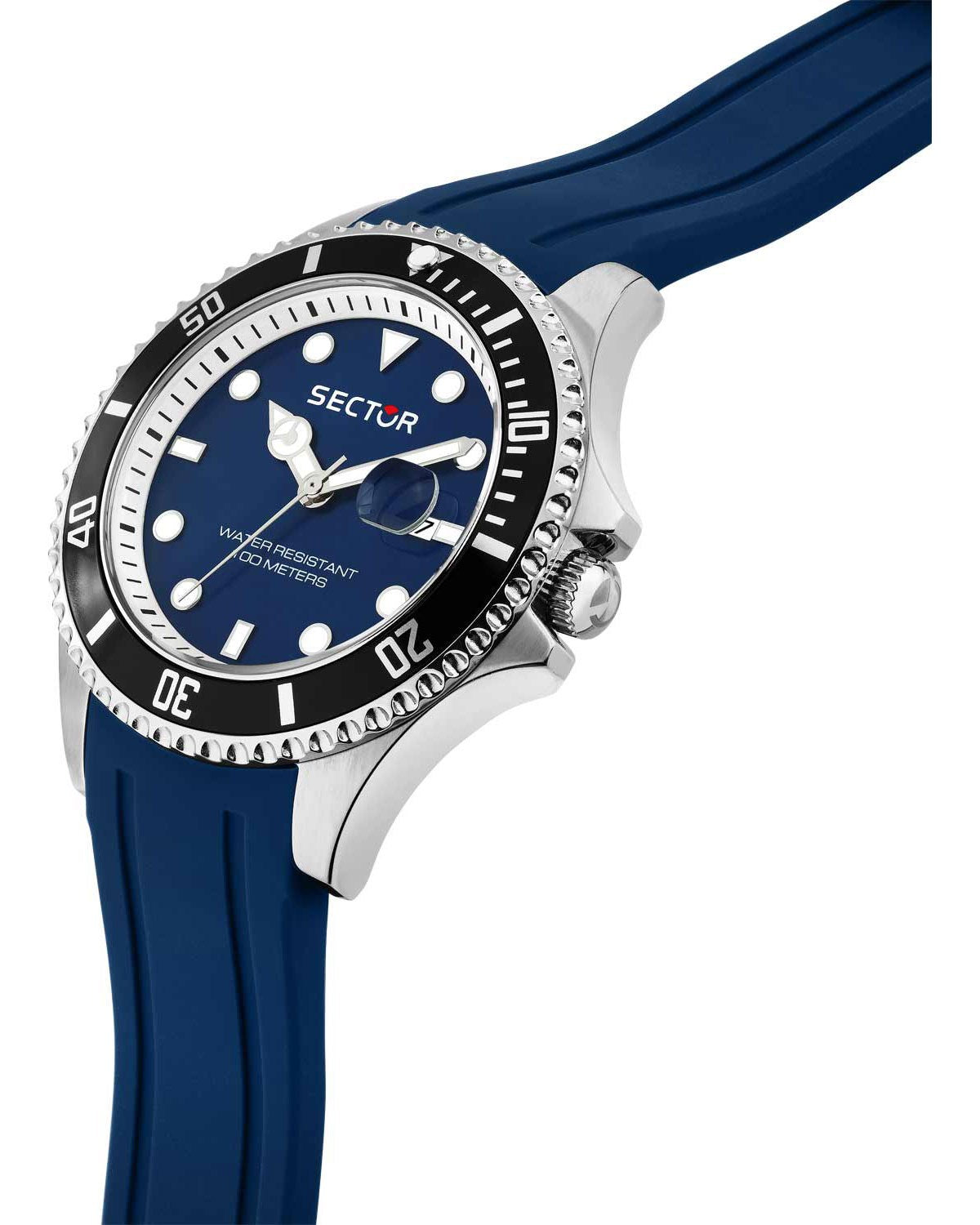 Ρολόι SECTOR 230 Blue Silicone Strap