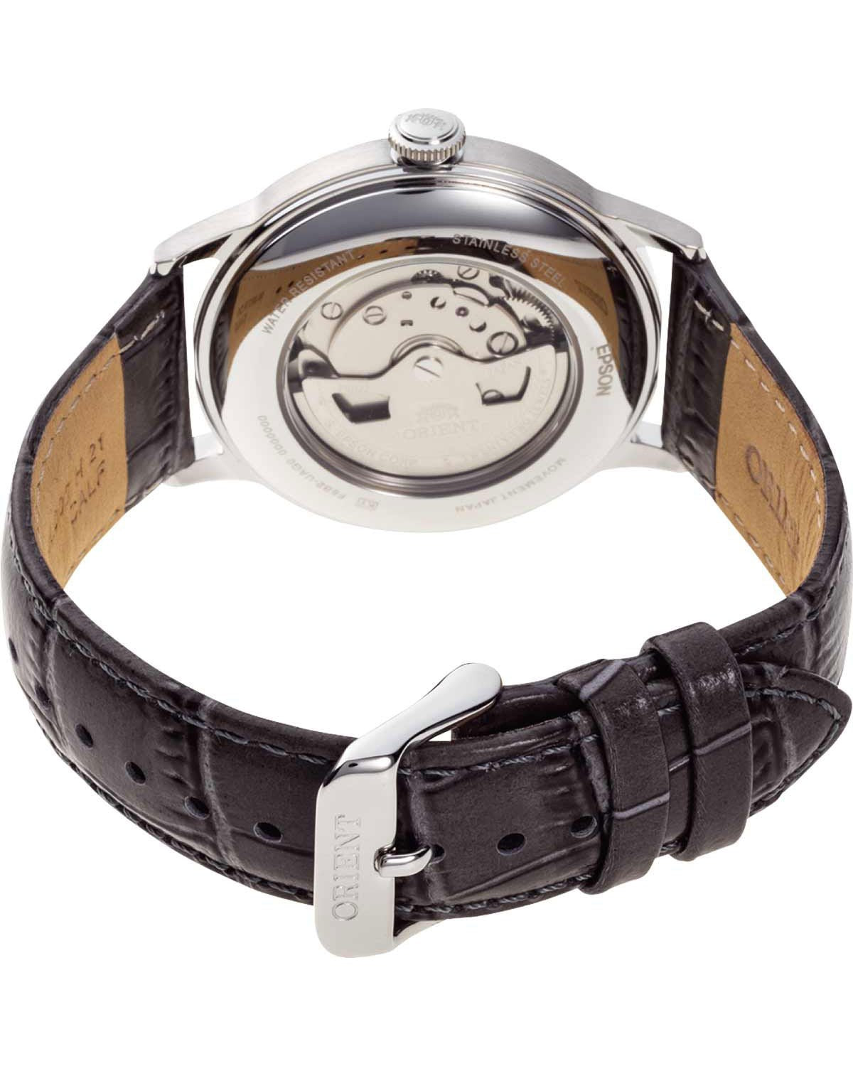 Ρολόι ORIENT Classic Automatic Grey Leather Strap