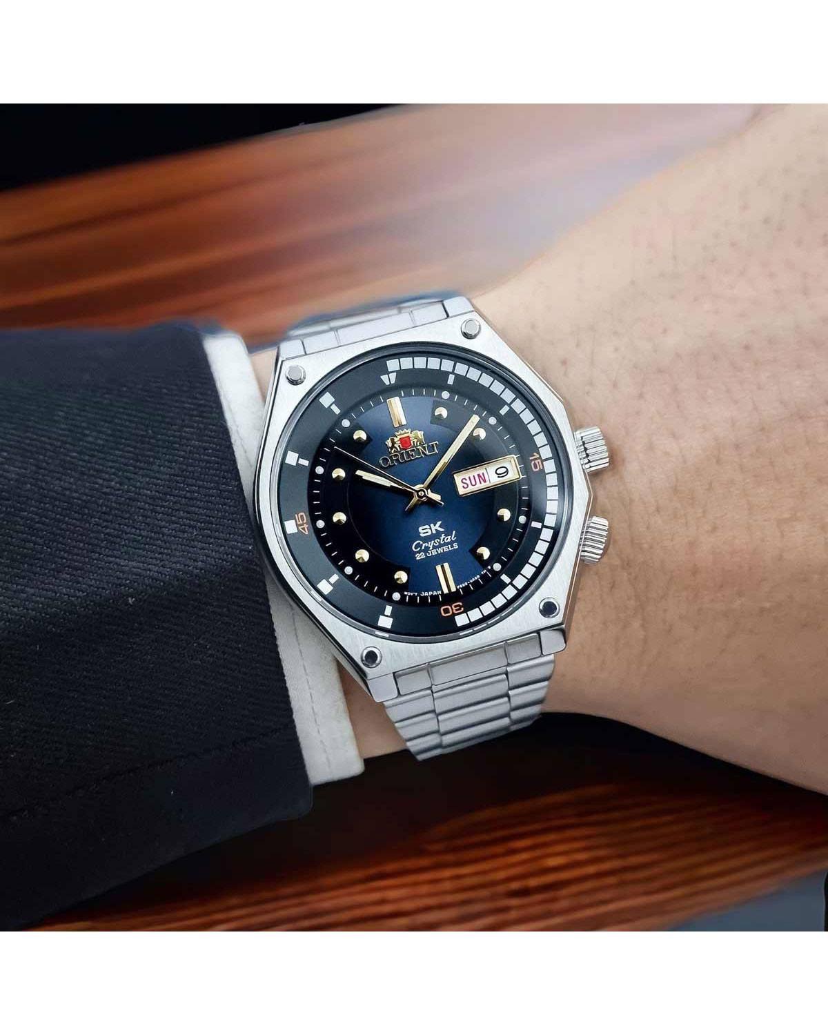 Ρολόι ORIENT Sports Automatic Silver Stainless Steel Bracelet