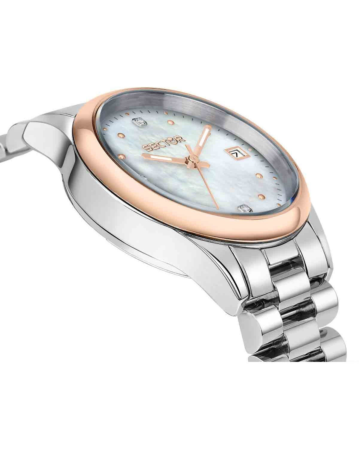 Ρολόι SECTOR 230 Crystals Silver Stainless Steel Bracelet