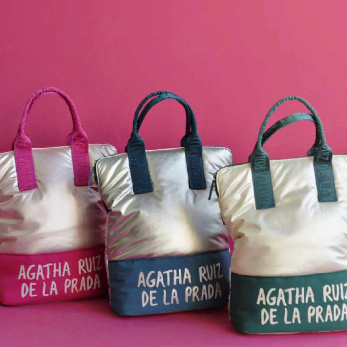 Agatha Ruiz De La Prada Green Contrast Backpack