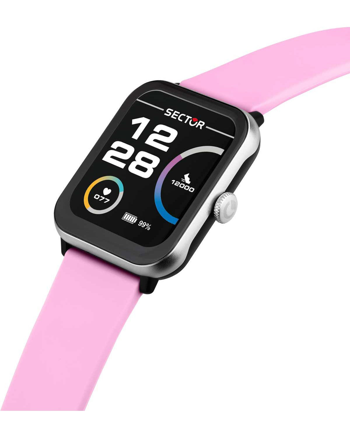 Ρολόι SECTOR S-08 Smartwatch Peonia Pink Silicone Strap