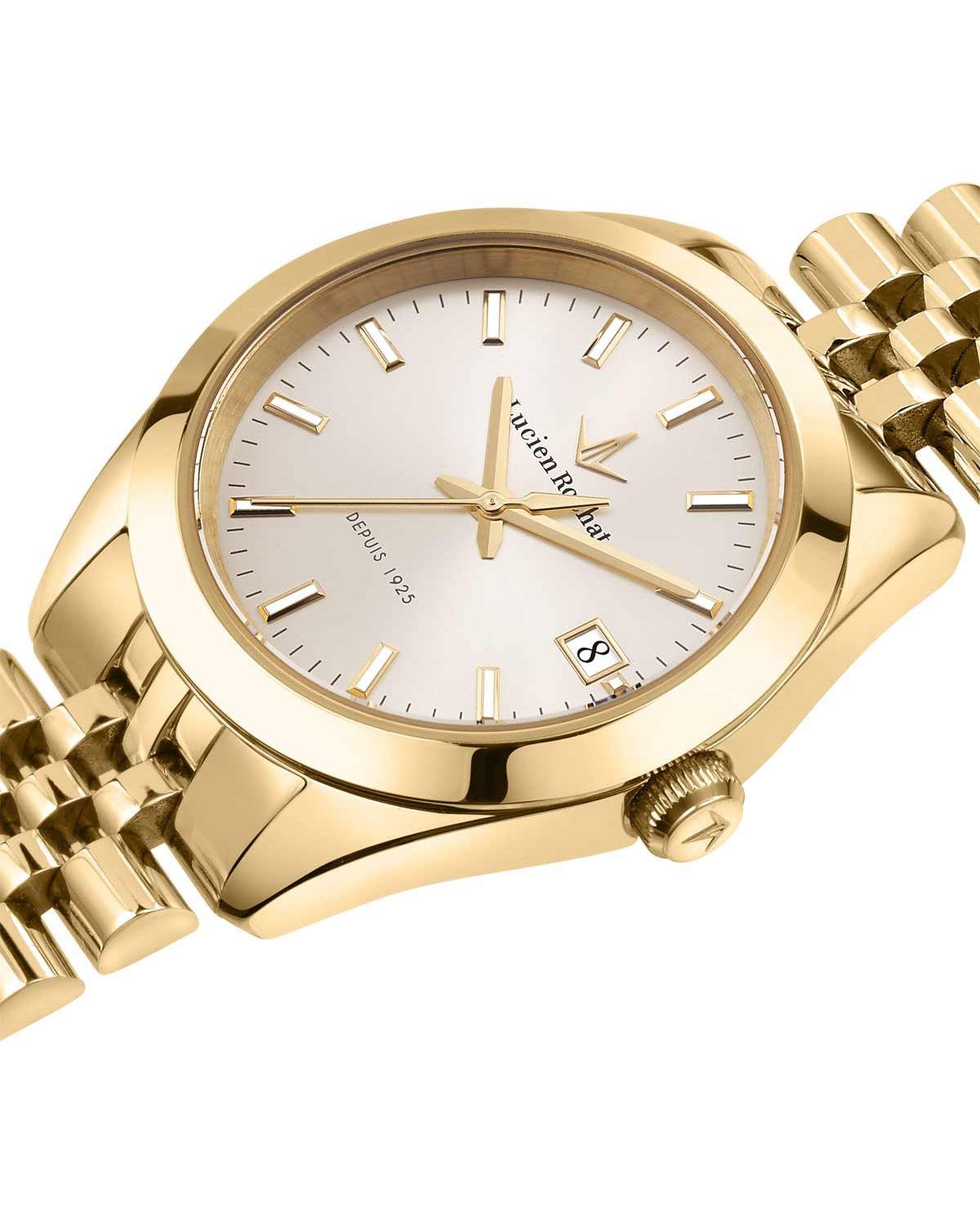 Ρολόι LUCIEN ROCHAT Madame Gold Stainless Steel Bracelet