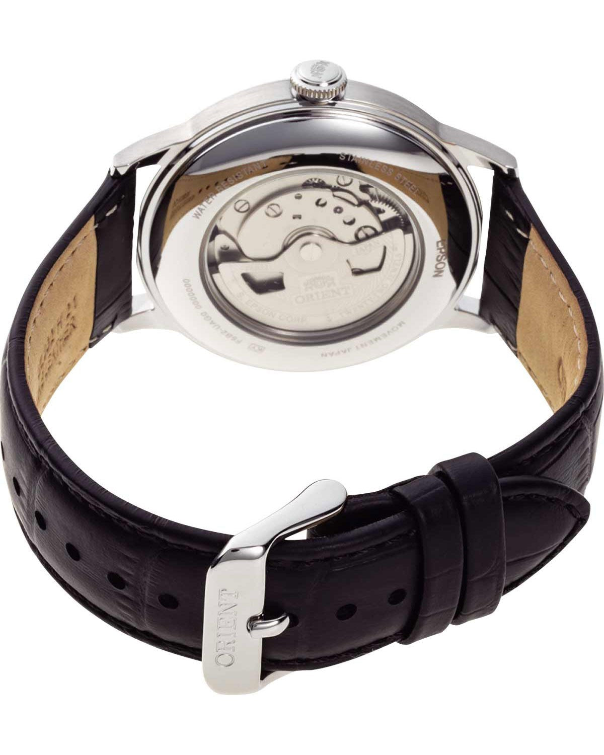 Ρολόι ORIENT Classic Automatic Black Leather Strap
