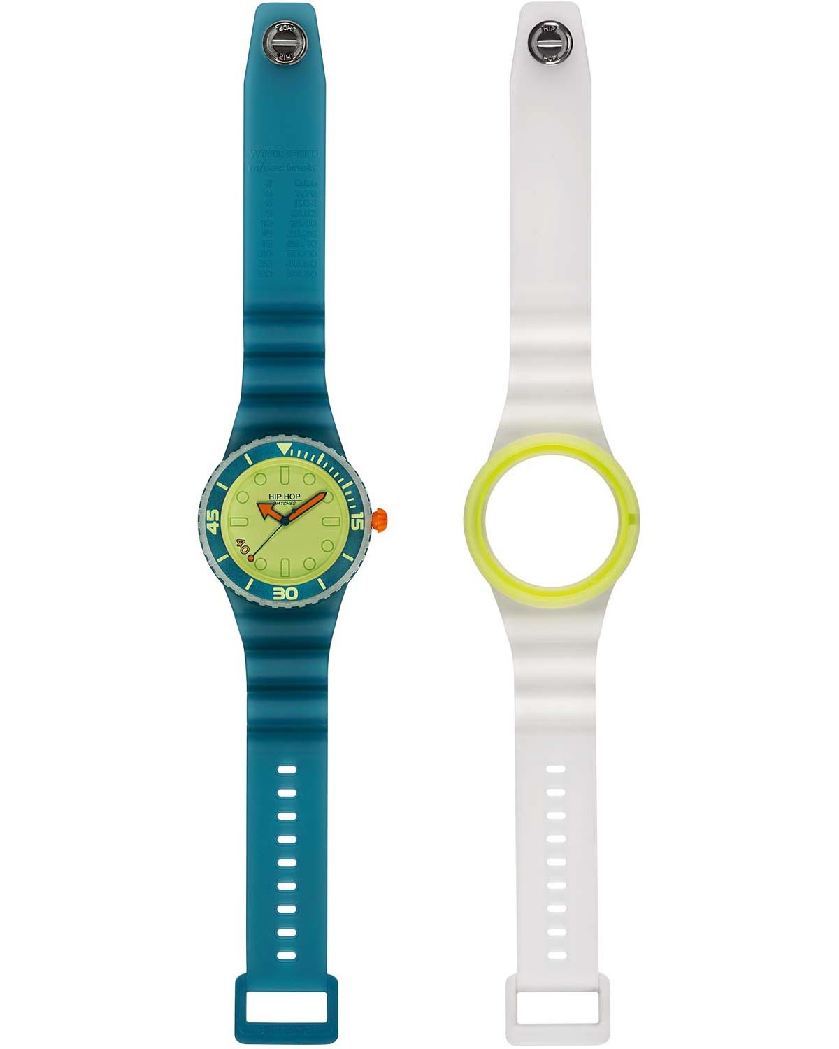 Ρολόι HIP HOP Master Silicone Strap 40th Anniversary Special Edition Gift Set