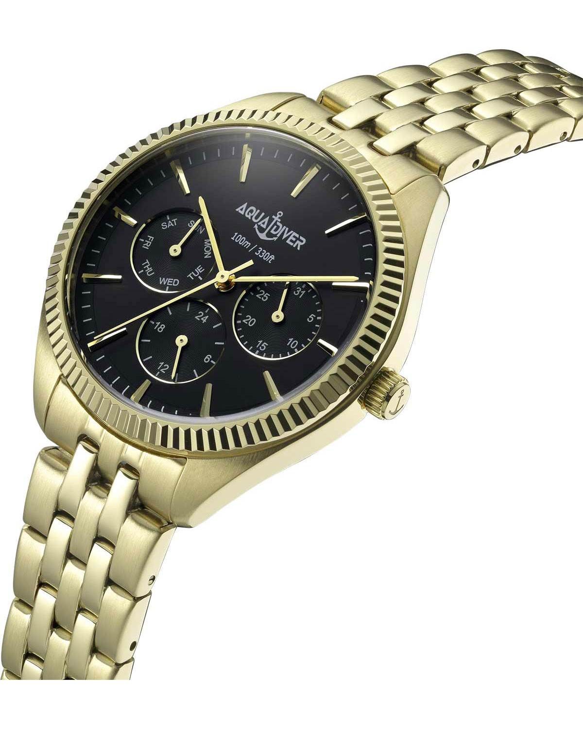 Ρολόι AQUADIVER Mermaid Gold Stainless Steel Bracelet
