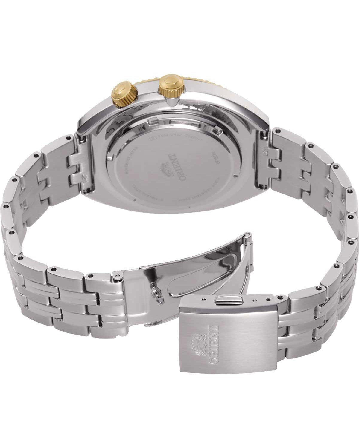 Ρολόι ORIENT Revival World Map Automatic Silver Stainless Steel Bracelet