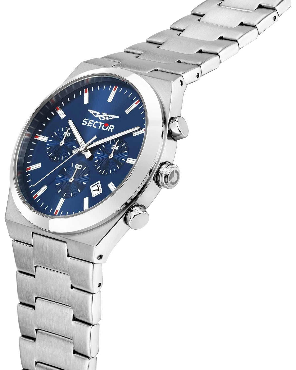 Ρολόι SECTOR C300 Chronograph Silver Stainless Steel Bracelet