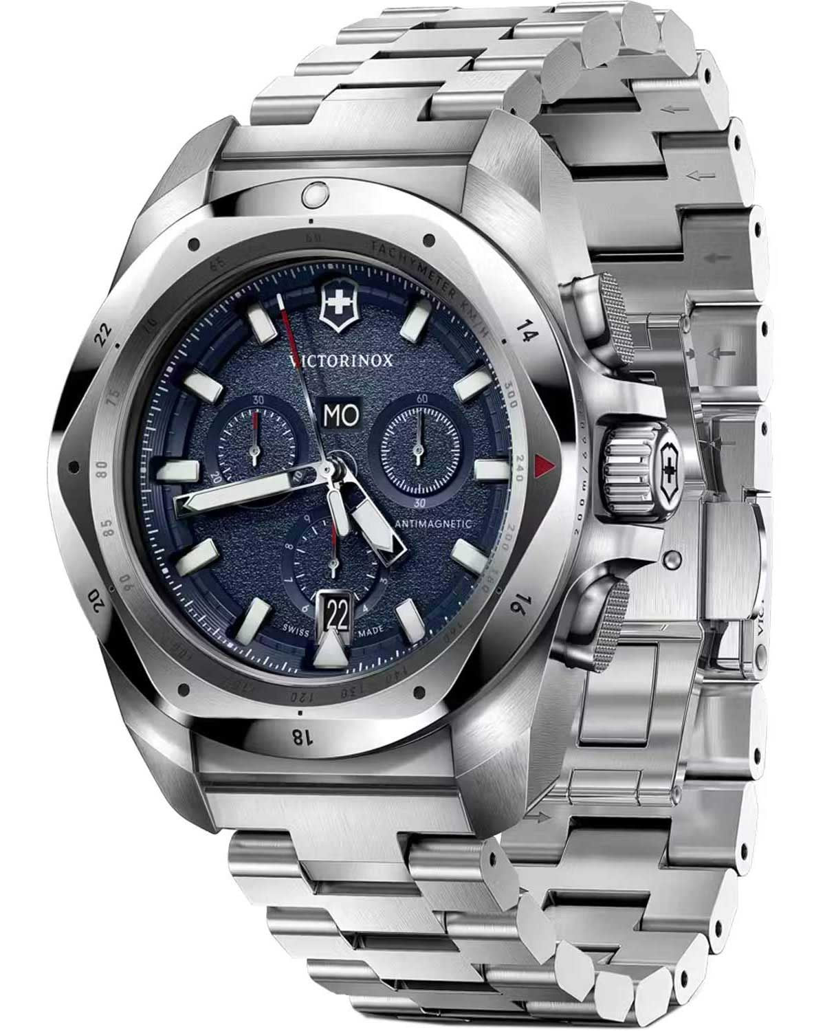 Ρολόι VICTORINOX I.N.O.X. Chronograph Silver Stainless Steel Bracelet