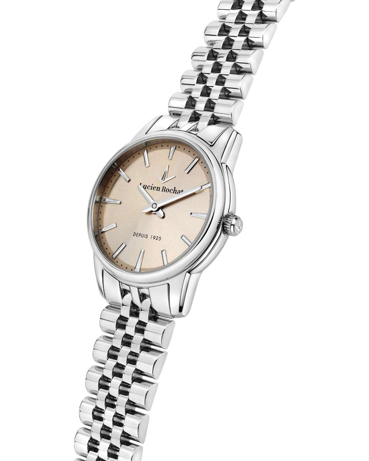 Ρολόι LUCIEN ROCHAT Iconic Silver Stainless Steel Bracelet