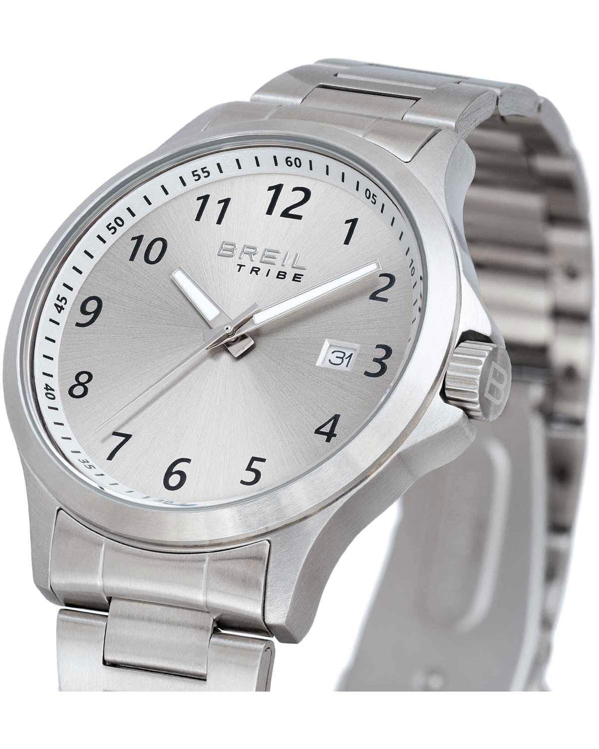 Ρολόι BREIL Tribe Kai Silver Stainless Steel Bracelet