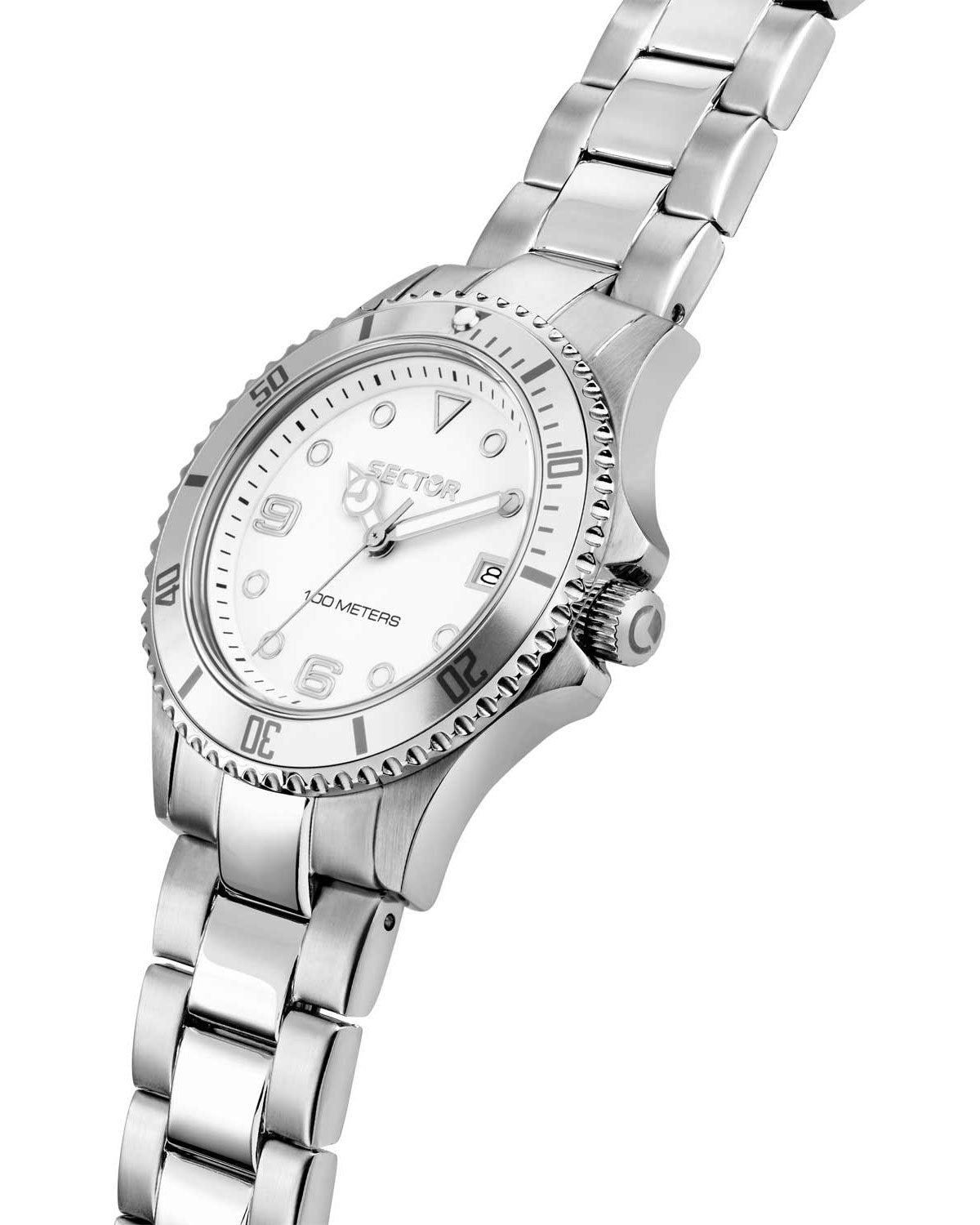 Ρολόι SECTOR 230 Silver Stainless Steel Bracelet