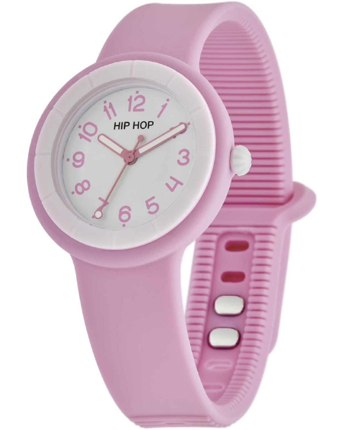 Ρολόι HIP HOP Hero.DOT Bubble Gum Pink Silicone Strap