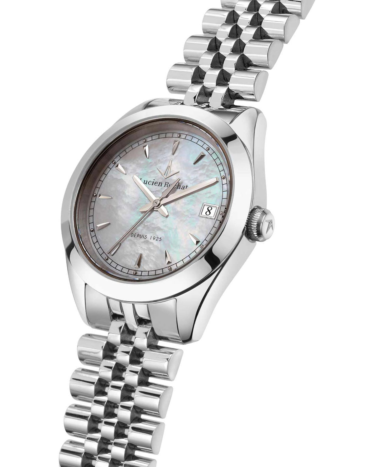 Ρολόι LUCIEN ROCHAT Madame Silver Stainless Steel Bracelet