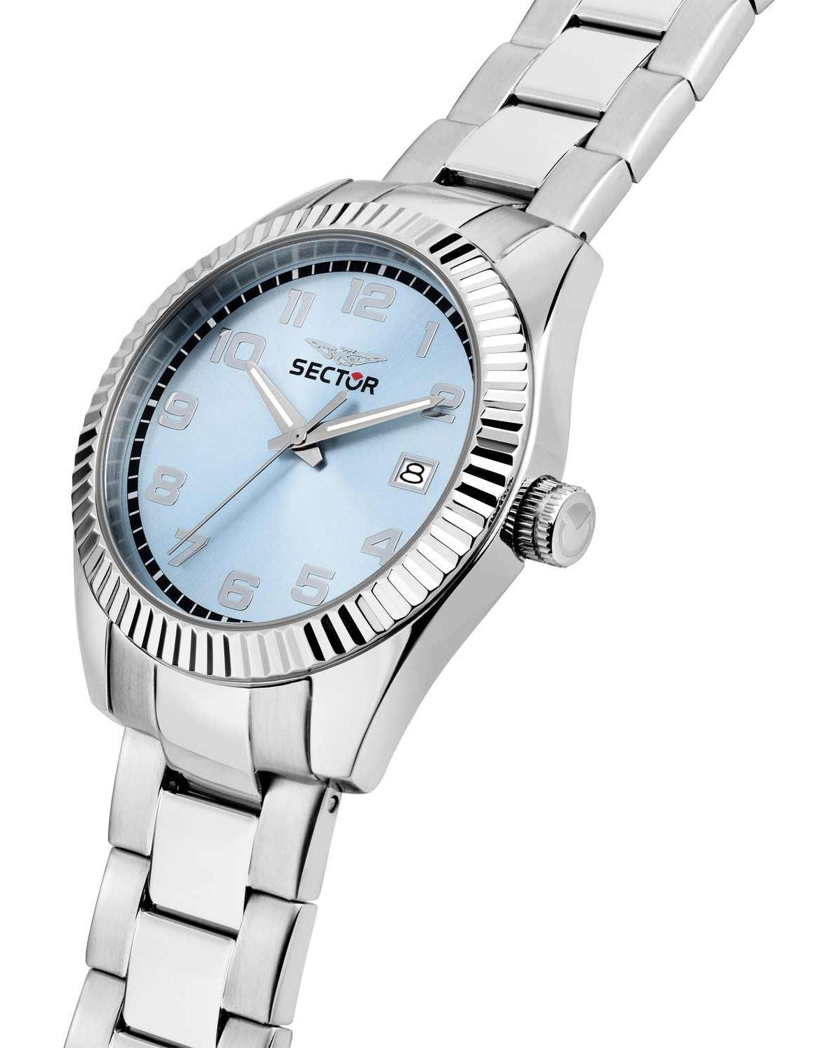 Ρολόι SECTOR 240 Silver Stainless Steel Bracelet