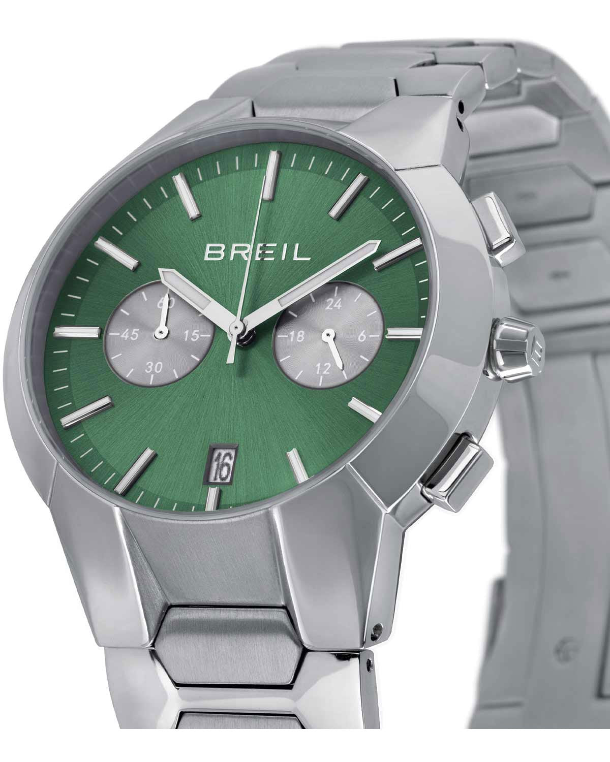 Ρολόι BREIL New One Chronograph Silver Stainless Steel Bracelet
