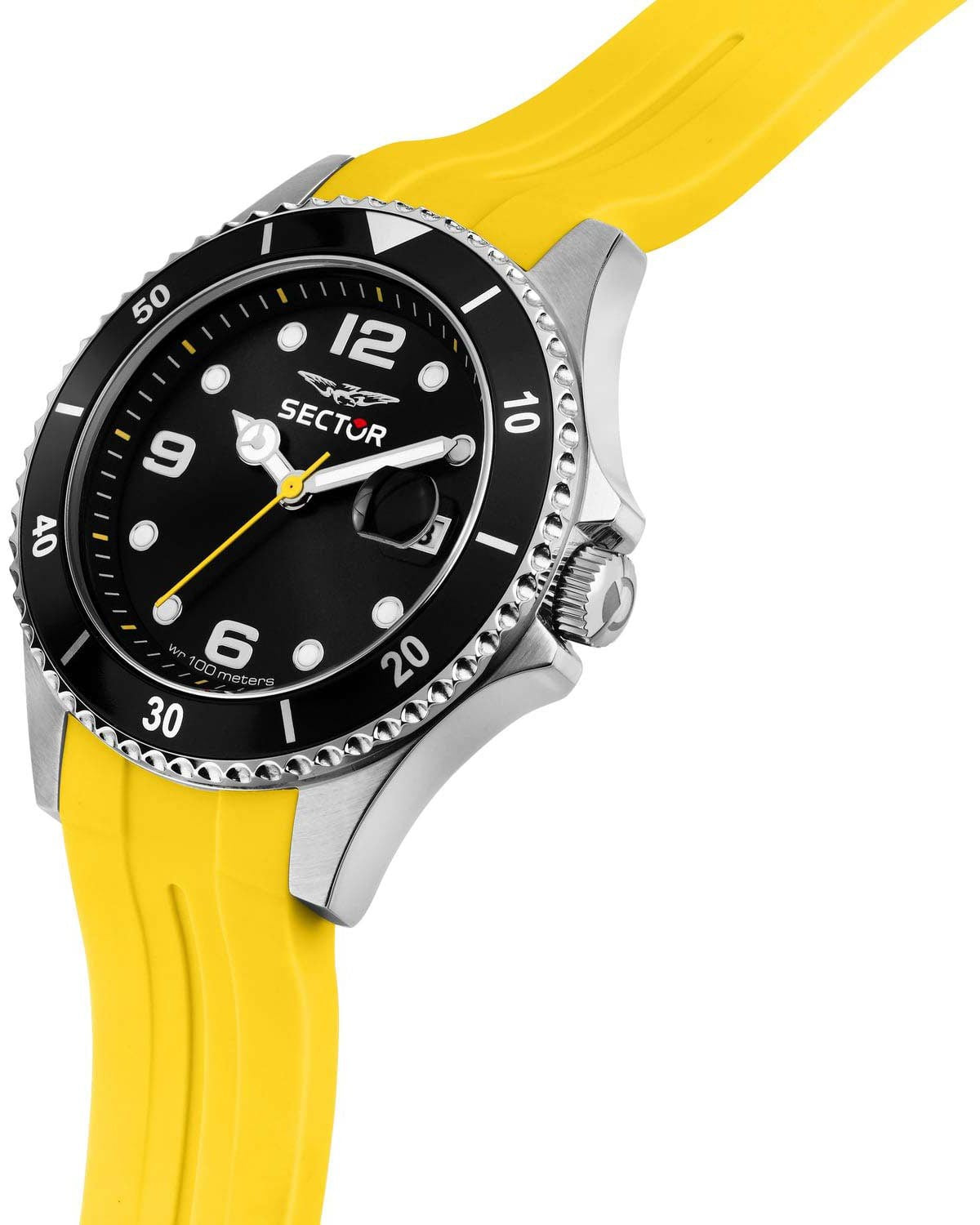 Ρολόι SECTOR 230 Yellow Plastic Strap