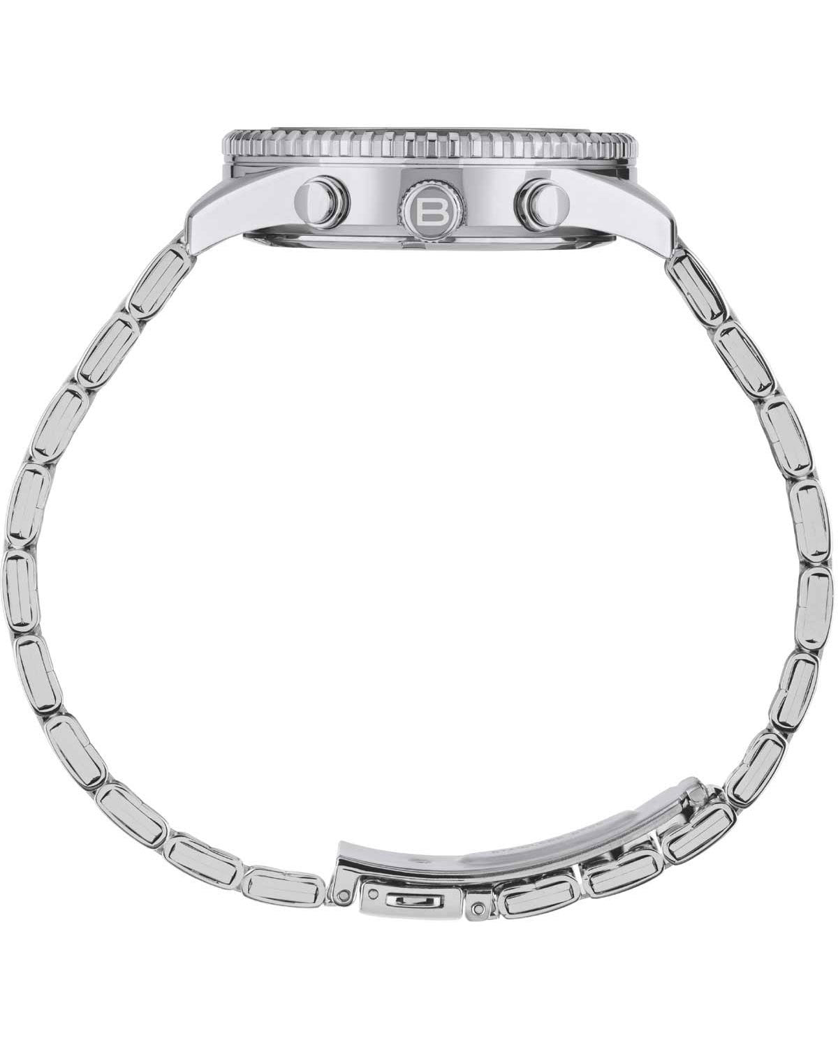 Ρολόι BREIL Tribe Overhand Chronograph Silver Stainless Steel Bracelet