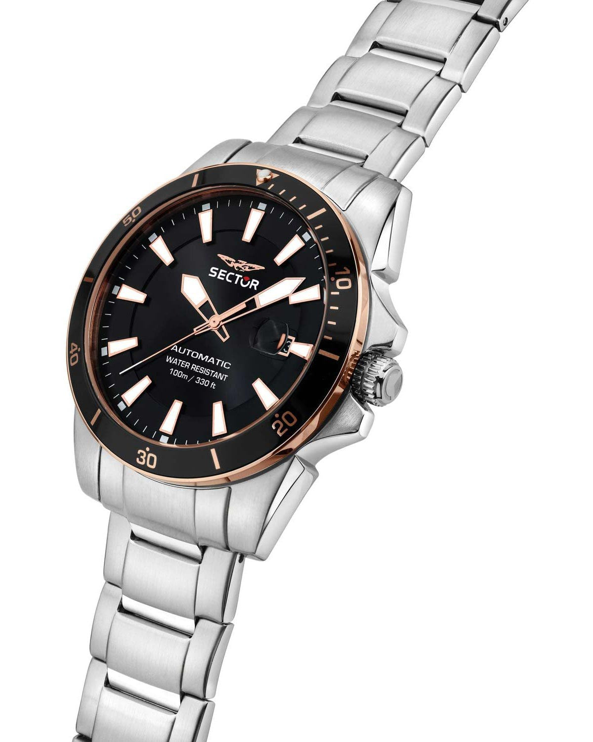 Ρολόι SECTOR 450 Automatic Silver Stainless Steel Bracelet