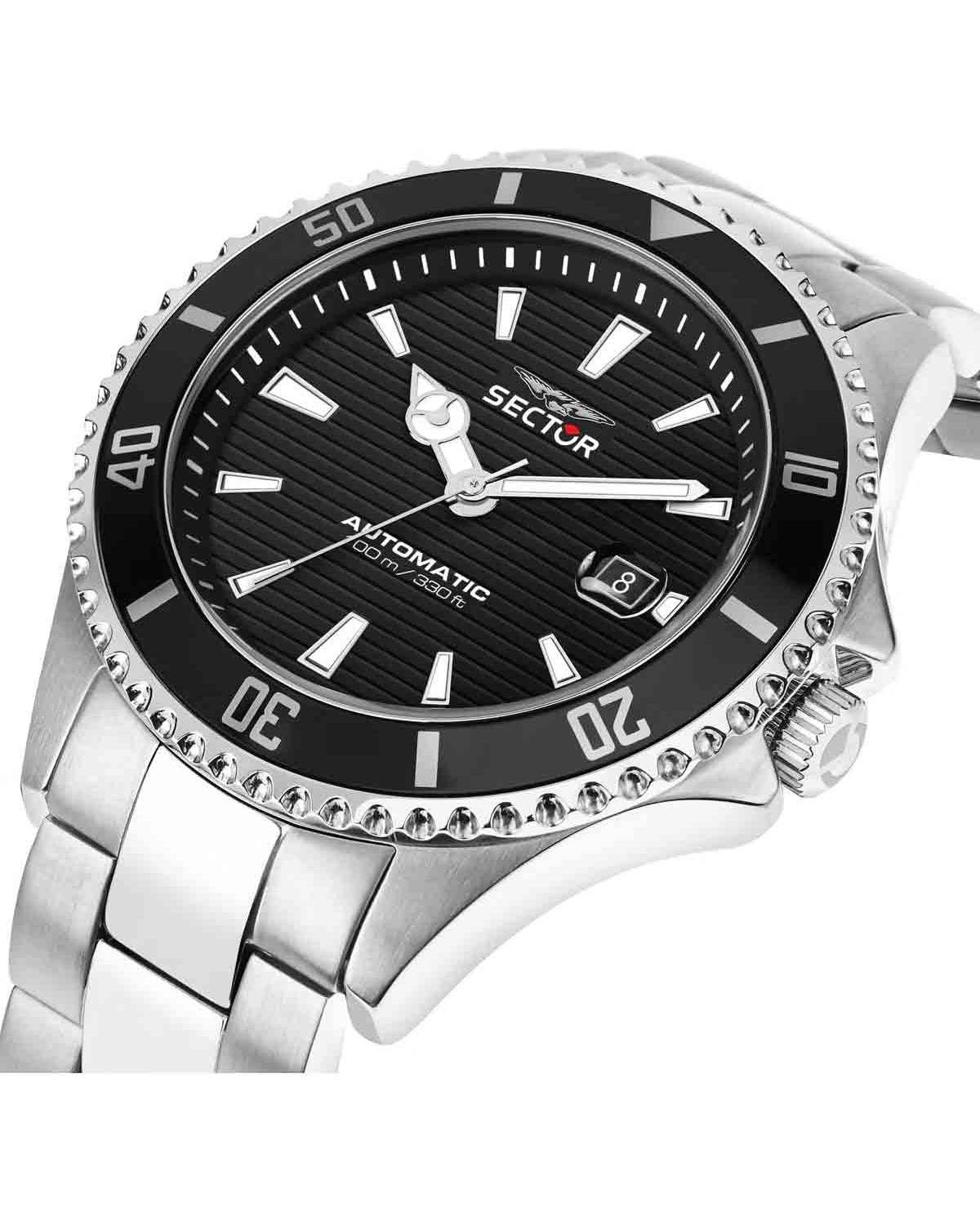 Ρολόι SECTOR 230 Automatic Silver Stainless Steel Bracelet