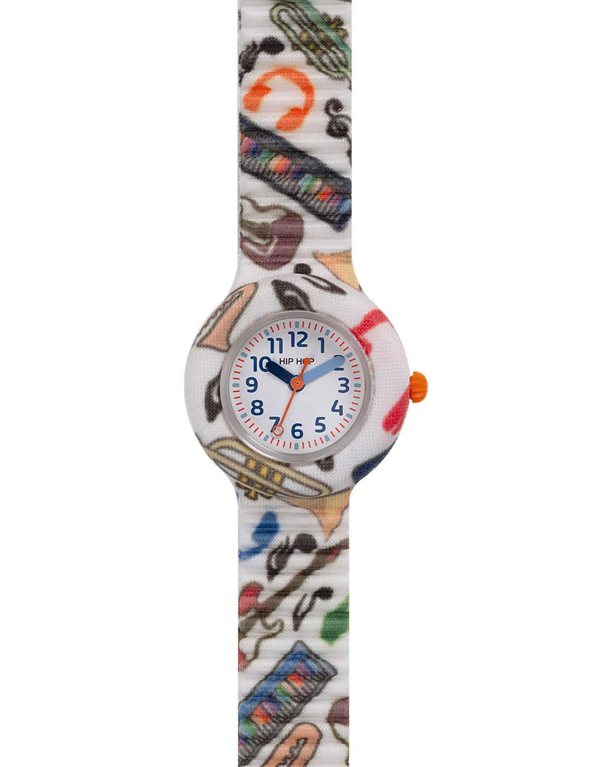 Παιδικό ρολόι HIP HOP Kids Fun Groovy Multicolor Combined Materials Strap