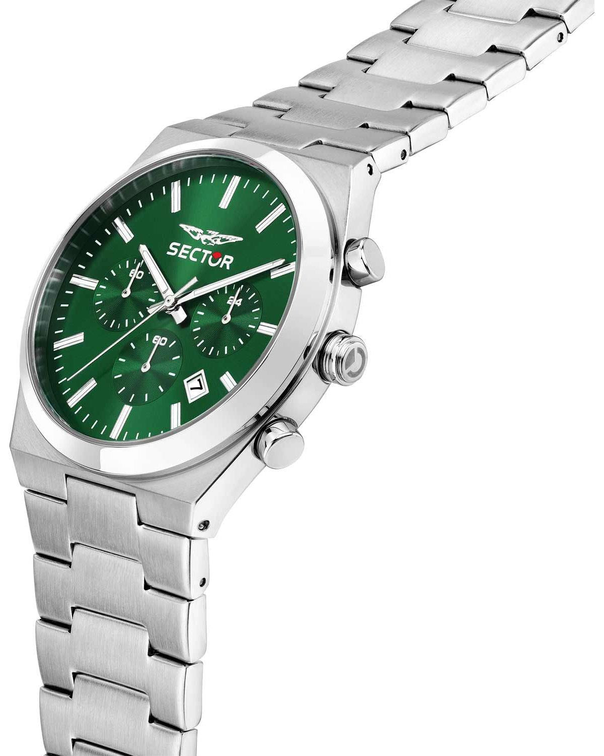 Ρολόι SECTOR C300 Chronograph Silver Stainless Steel Bracelet