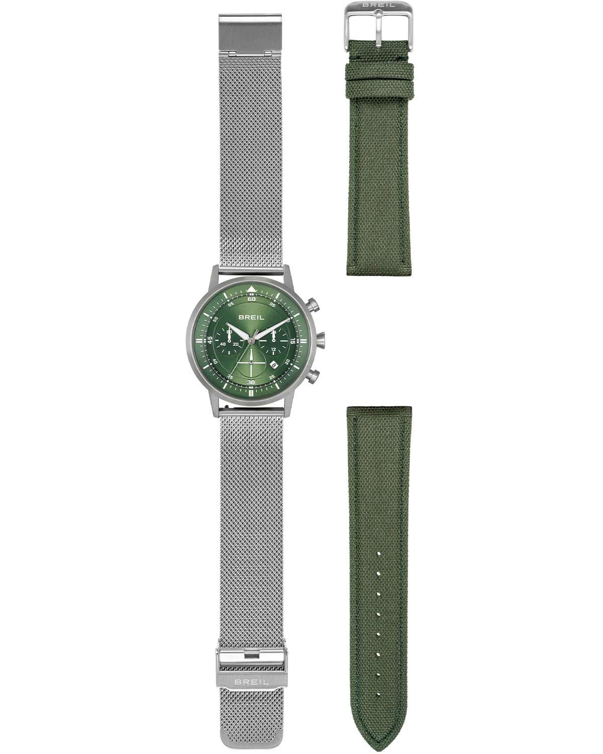 Ρολόι BREIL Six.3.Nine Chronograph Silver Stainless Steel Bracelet Gift Set