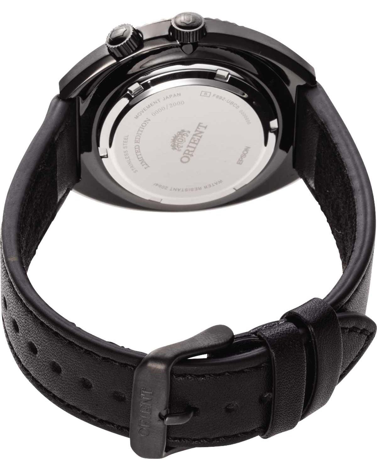 Ρολόι ORIENT Neo Sports Automatic Black Leather Strap