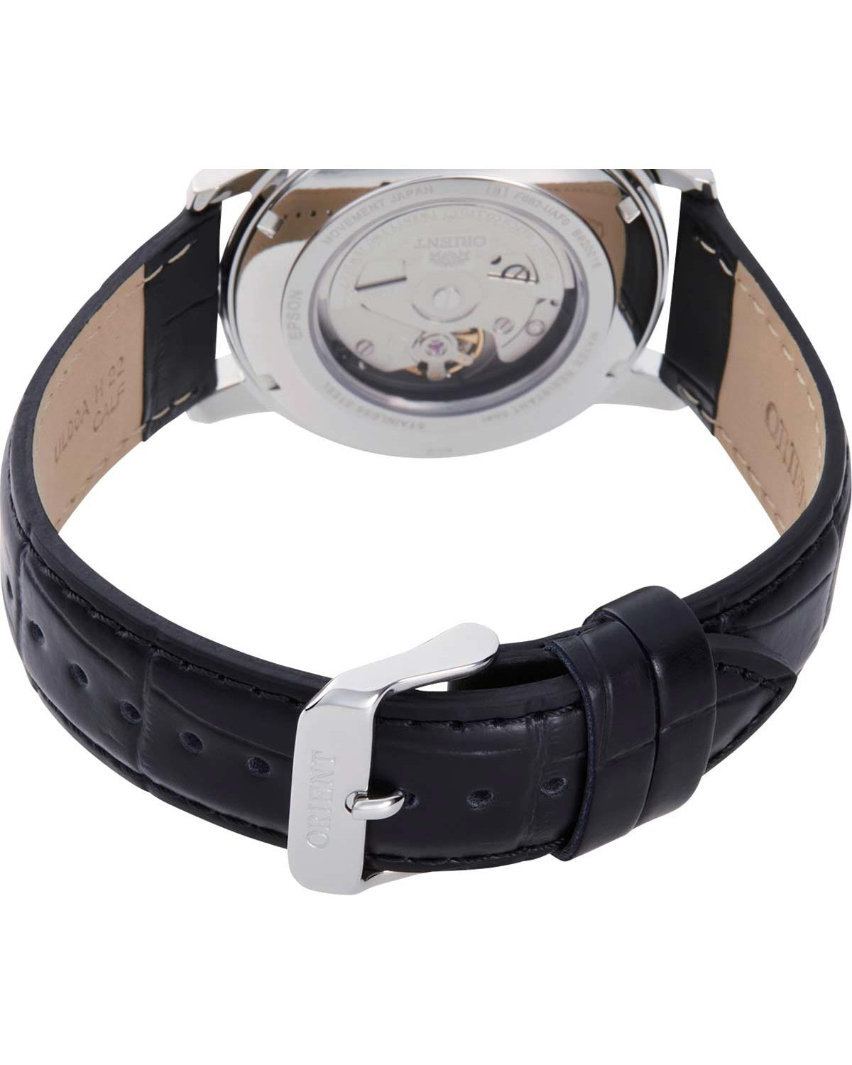 Ρολόι ORIENT Contemporary Automatic Black Leather Strap