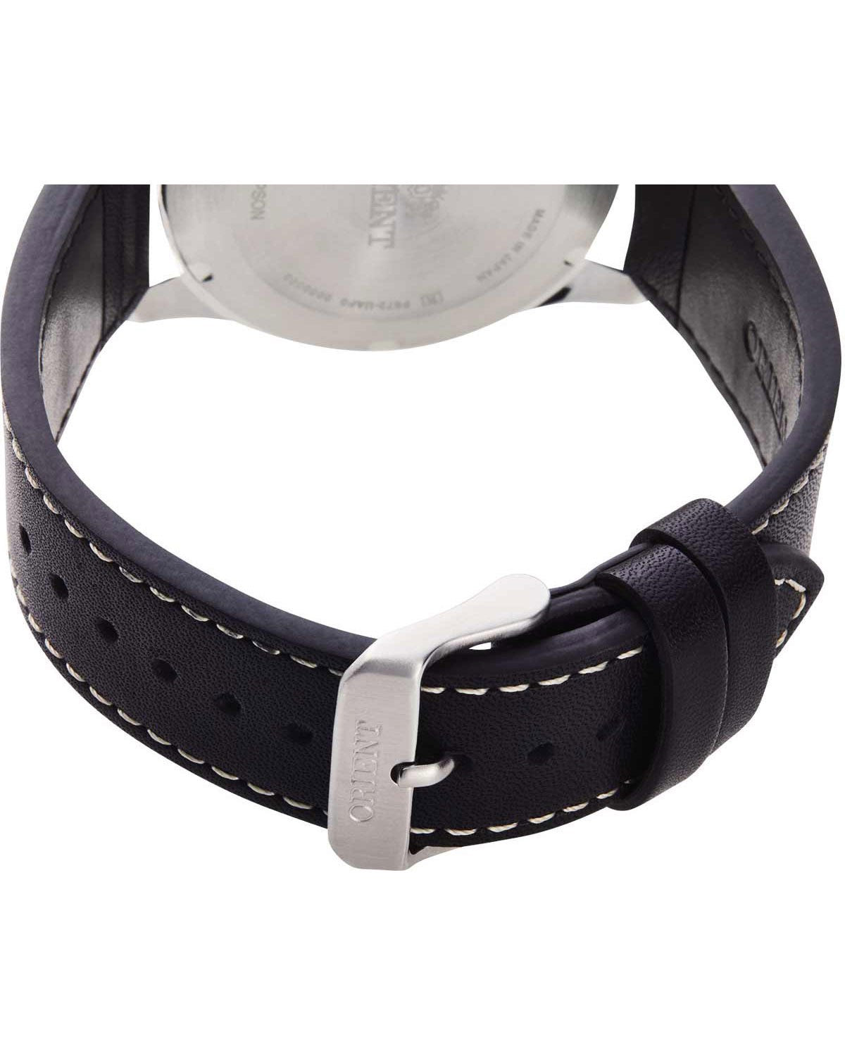 Ρολόι ORIENT Sports Flight Automatic Black Leather Strap