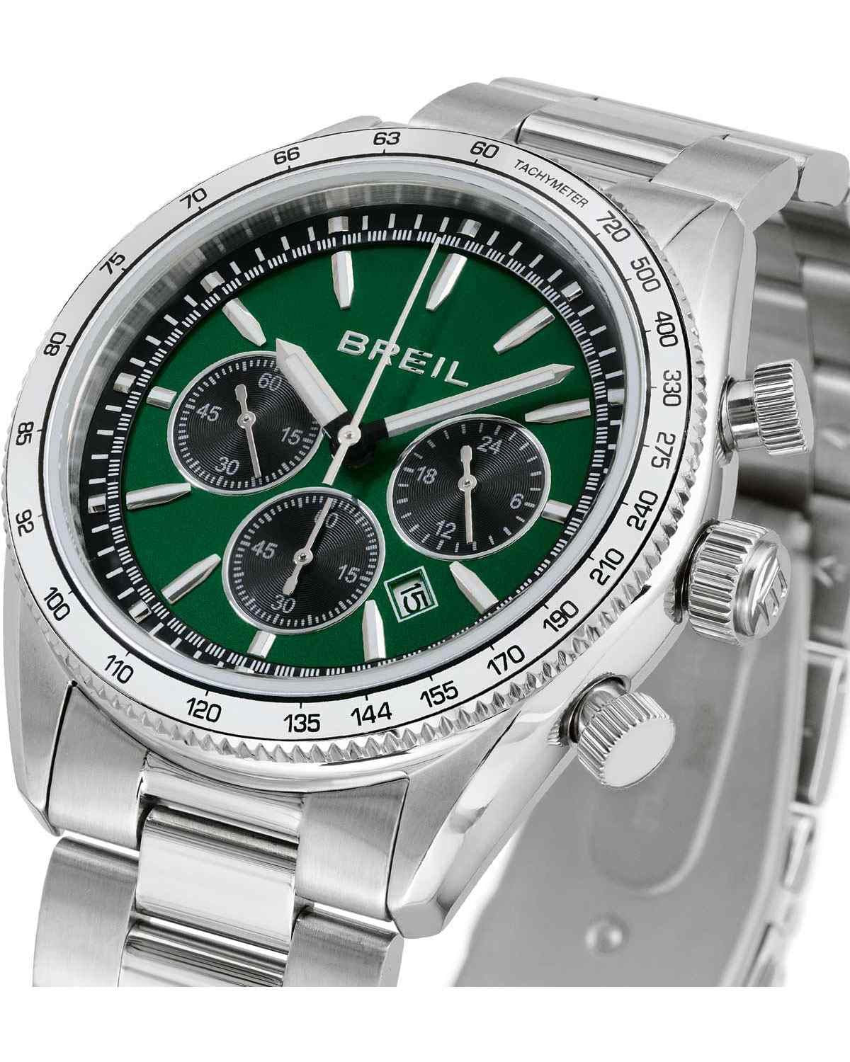 Ρολόι BREIL Vanguard Chronograph Silver Stainless Steel Bracelet