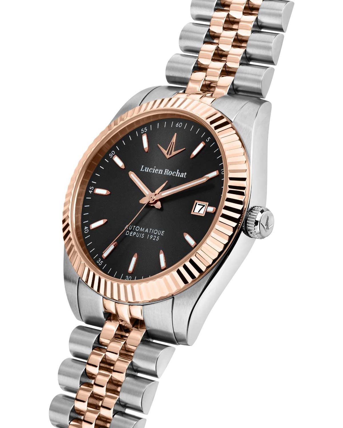 Ρολόι LUCIEN ROCHAT Bienne Automatic Two Tone Stainless Steel Bracelet