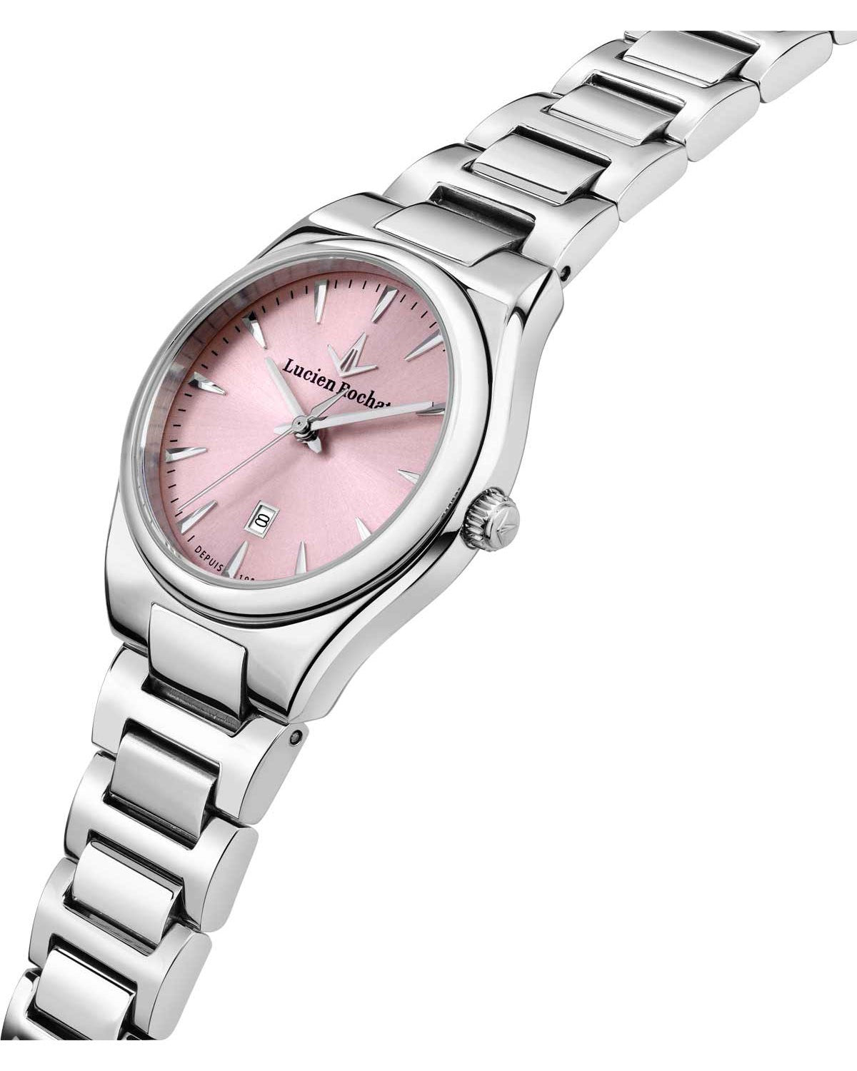 Ρολόι LUCIEN ROCHAT Avenue Silver Stainless Steel Bracelet