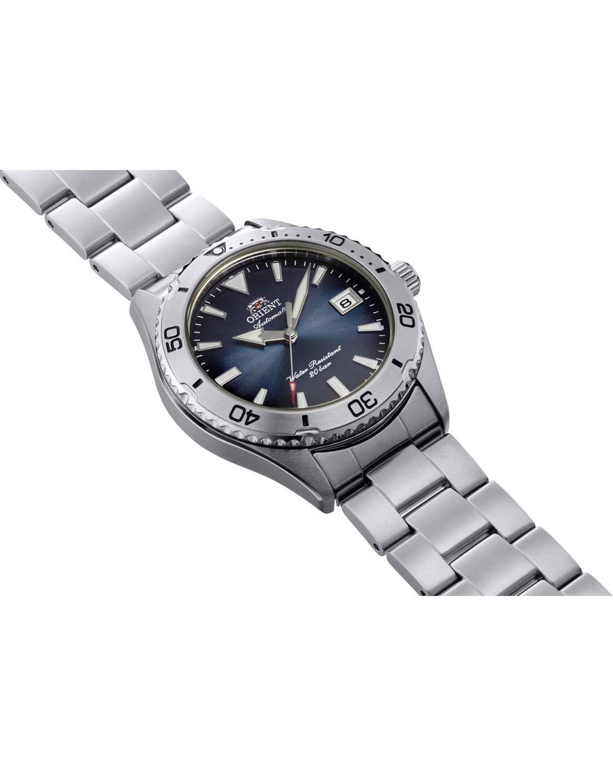 Ρολόι ORIENT Sports Mako 40 αυτόματο με ατσάλινο μπρασελέ