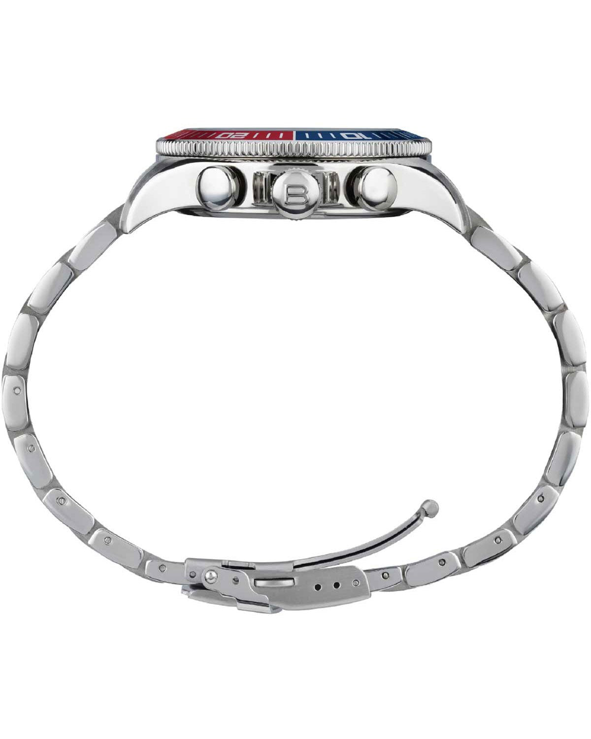 Ρολόι BREIL Manta 1970 Solar Chronograph Silver Stainless Steel Bracelet
