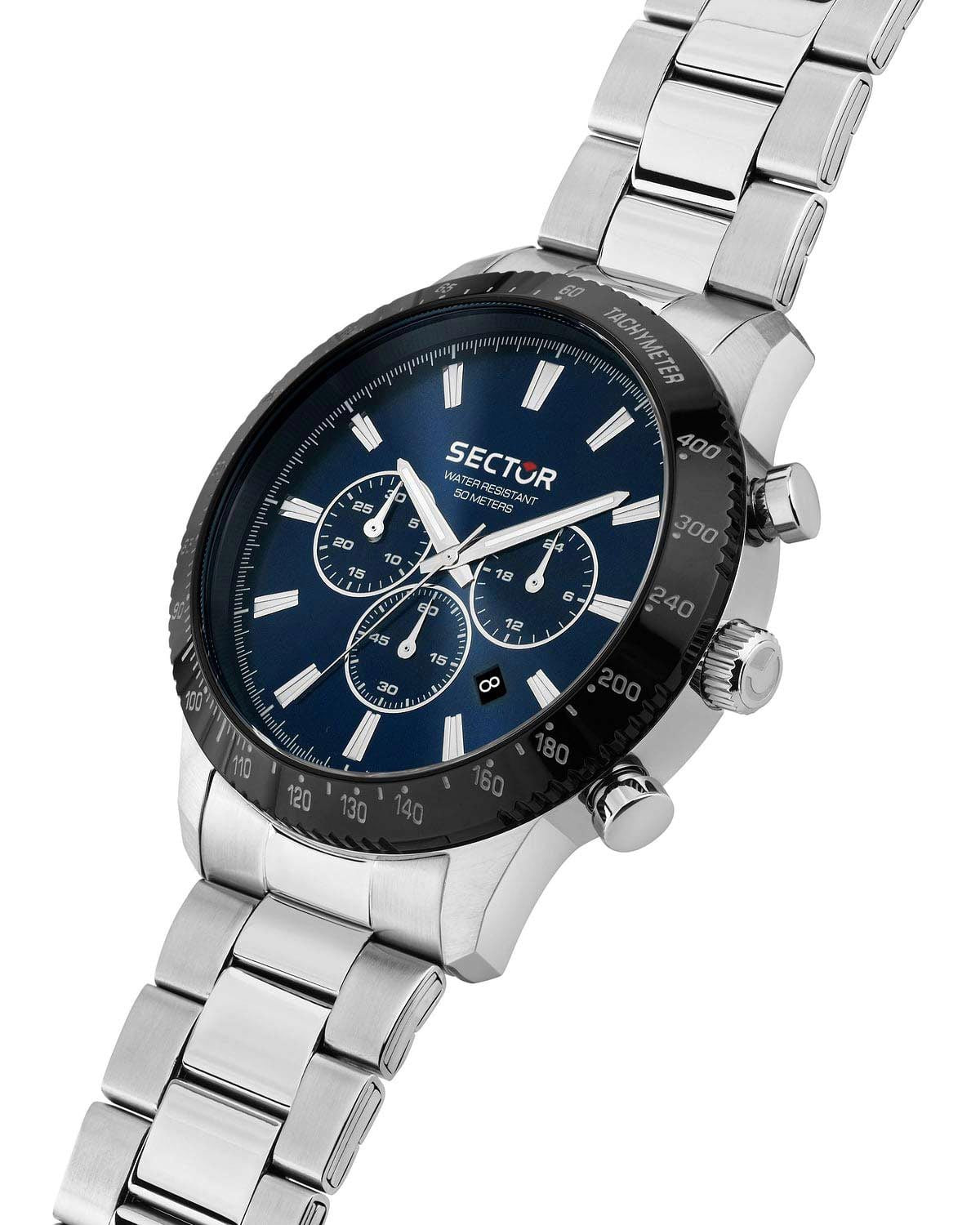 Ρολόι SECTOR 270 Chronograph Silver Stainless Steel Bracelet