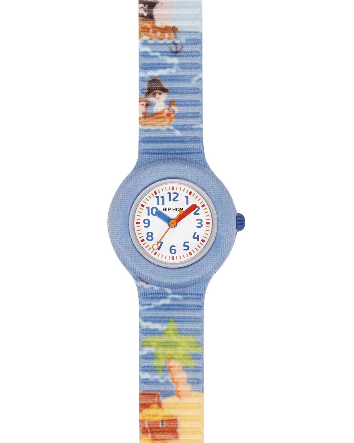 Παιδικό ρολόι HIP HOP Kids Fun Treasure Hunt Multicolor Combined Materials Strap