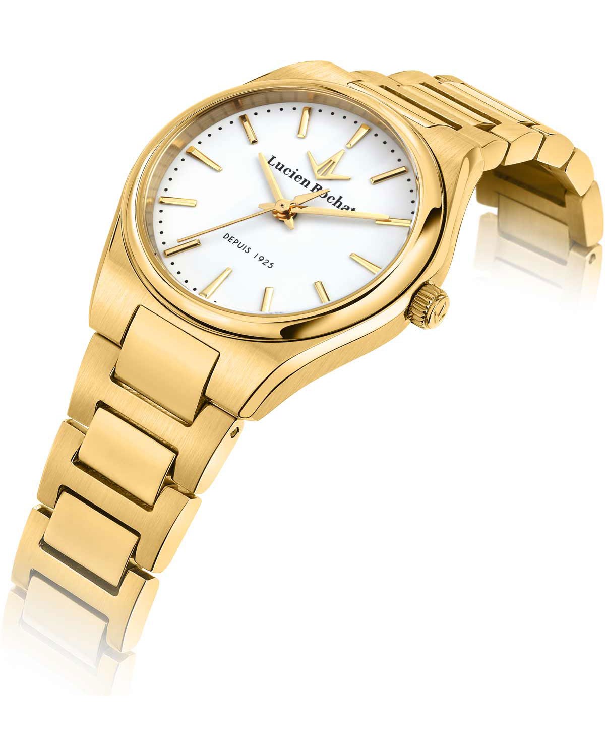 Ρολόι LUCIEN ROCHAT Avenue Gold Stainless Steel Bracelet