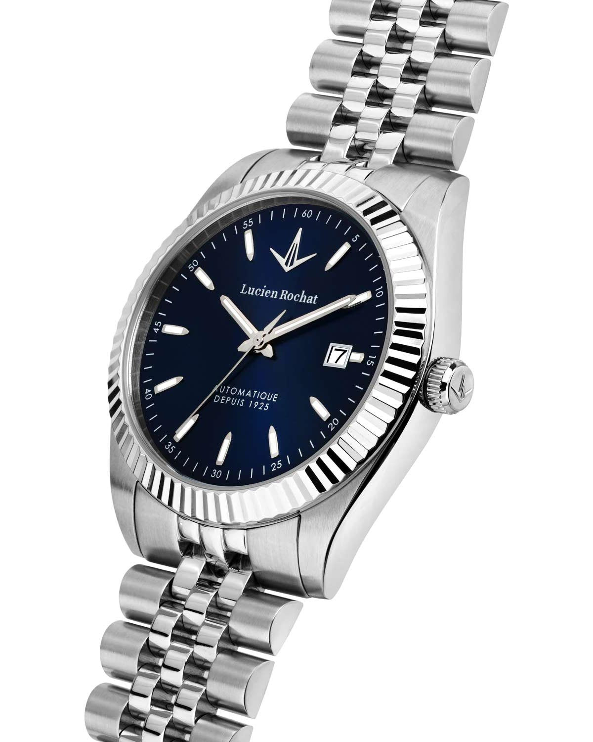 Ρολόι LUCIEN ROCHAT Bienne Automatic Silver Stainless Steel Bracelet