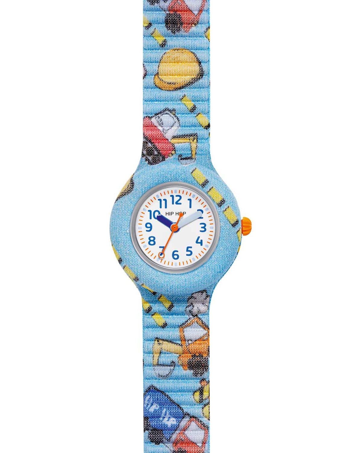 Παιδικό ρολόι HIP HOP Kids Fun Truck & Fun Multicolor Combined Materials Strap