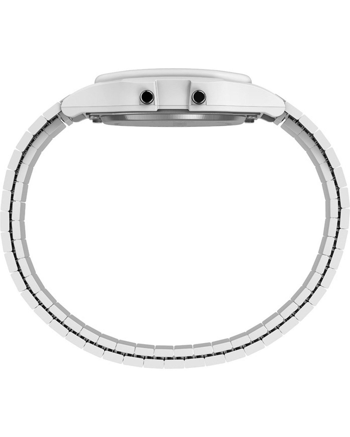 Ρολόι TIMEX T80 Chronograph White Stainless Steel Bracelet