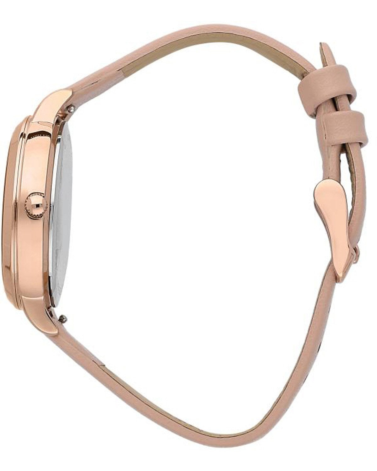 Ρολόι OUI&ME Fleurette Pink Leather Strap