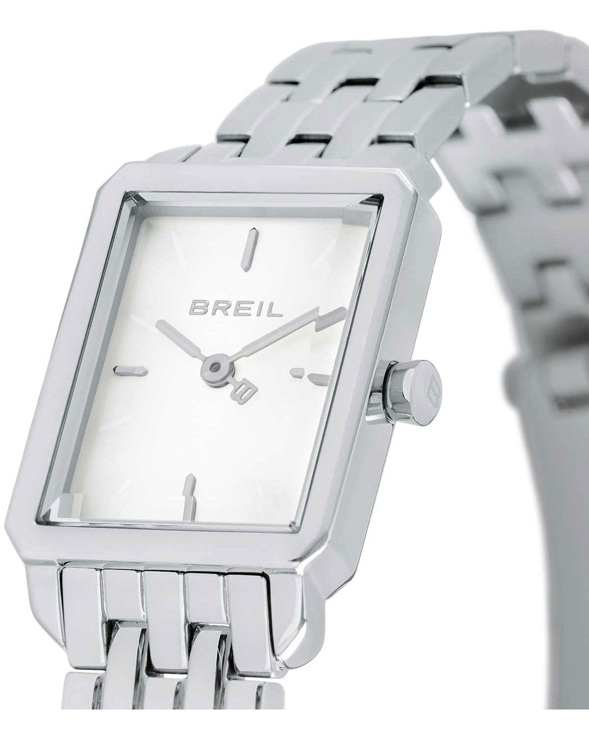 Ρολόι BREIL Carre Silver Stainless Steel Bracelet